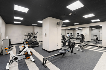 Two Level Fitness Center at Vista St. Clair, Portland, OR